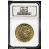 Image 1 : 1878 $20  MS62 NGC. Satiny fields accentuate the li