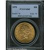 Image 1 : 1878 $20  MS62 PCGS. A highly appealing piece with