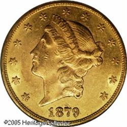 1879-CC $20  AU58 PCGS. The popularity of this low
