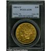Image 3 : 1883-CC $20  AU58 PCGS. Here is a delightful coin f