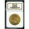 Image 1 : 1884-S $20  MS62 NGC. Premium quality for the grade