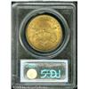 Image 2 : 1890-S $20  MS62 PCGS. Moderately abraded with rose