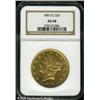 Image 3 : 1892-CC $20  AU58 NGC. Of the four Carson City Doub