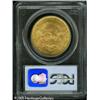 Image 4 : 1893 $20  MS63 PCGS. Smooth, creamy green-gold surf
