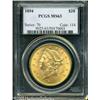 Image 1 : 1894 $20  MS63 PCGS. Sharply struck, with apricot-g