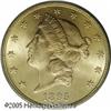 Image 1 : 1895 $20  MS64 PCGS. Sharply struck and highly lust