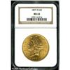 Image 1 : 1897-S $20  MS63 NGC. This is a wonderful example w