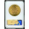 Image 2 : 1898 $20  MS62 NGC. Yellow-gold surfaces display ad