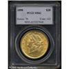 Image 1 : 1898 $20  MS62 PCGS. Lightly abraded with lustrous