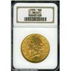 Image 1 : 1898 $20  MS62 NGC. Well struck and pleasing colore