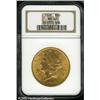 Image 1 : 1898 $20  MS62 NGC. Orange-gold colored with the ty