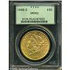 Image 1 : 1898-S $20  MS62 PCGS. Sharply struck with deep ora