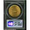 Image 2 : 1899 $20  MS63 PCGS. Bright with several luster gra