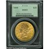 Image 1 : 1899 $20  MS63 PCGS. Lustrous surfaces display well