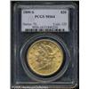 Image 3 : 1899-S $20  MS64 PCGS. A bright and satiny coin whi