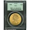 Image 1 : 1900 $20  MS61 PCGS. Crisply detailed with soft fro