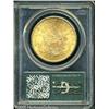 Image 2 : 1900 $20  MS64 PCGS. Well struck and lustrous, with
