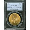 Image 1 : 1900 $20  MS64 PCGS. Exquisitely struck, with green