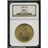 Image 1 : 1900 $20  MS64 NGC. Fully struck and especially cle
