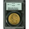 Image 1 : 1901-S $20  MS60 PCGS. A crisply struck and shimmer