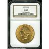 Image 1 : 1903 $20  MS63 NGC. A well struck Liberty Twenty th