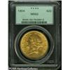 Image 1 : 1904 $20  MS62 PCGS. Deep, even honey-gold color an