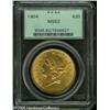 Image 1 : 1904 $20  MS62 PCGS. A great store of value, the lu