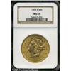 Image 3 : 1904-S $20  MS65 NGC. This coin is well struck and