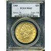Image 3 : 1905 $20  MS62 PCGS. A very scarce date that has a