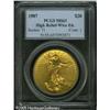 Image 3 : 1907 $20  High Relief, Wire Rim MS63 PCGS. A wonder