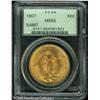 Image 3 : 1907 $20  Arabic Numerals MS65 PCGS. This is a gorg