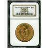 Image 3 : 1907 $20  Arabic Numerals MS65 NGC. 1907 was a hist