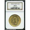 Image 1 : 1908 $20  No Motto MS65 NGC. This is an outstanding