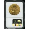 Image 2 : 1908-D $20  Motto MS62 NGC. Lightly marked for the