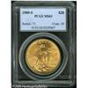 Image 1 : 1909-S $20  MS63 PCGS. Lustrous surfaces are overla