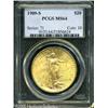 Image 1 : 1909-S $20  MS64 PCGS. Blazing luster and clean fie