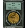 Image 1 : 1910-D $20  MS64 PCGS. Rich lemon-gold color with h