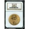 Image 3 : 1911-D $20  MS66 NGC. An exquisitely struck Gem tha