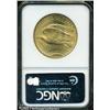 Image 2 : 1913-S $20  MS62 NGC. Although the surfaces are lig