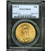 Image 3 : 1913-S $20  MS64 PCGS. This is a sharply struck nea