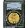 Image 1 : 1914-S $20  MS64 PCGS. Boldly struck with bright, s