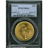 Image 1 : 1914-S $20  MS64 PCGS. Relatively well preserved su