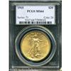 Image 3 : 1915 $20  MS64 PCGS. A respectable example of this