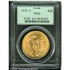 Image 1 : 1915-S $20  MS62 PCGS. Well struck with pleasing, s