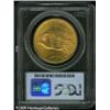 Image 2 : 1915-S $20  MS64 PCGS. A lemon-gold near-Gem with p