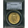 Image 1 : 1916-S $20  MS64 PCGS. A fully struck example of th