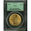 Image 1 : 1922 $20  MS62 PCGS. Good luster and a sharp strike
