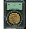 Image 1 : 1922 $20  MS62 PCGS. The surface integrity and eye