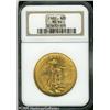 Image 1 : 1922 $20  MS64 NGC. Typically struck and satiny, wi