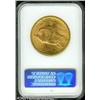 Image 2 : 1922-S $20 MS62 NGC. Well struck with a bright, satiny
